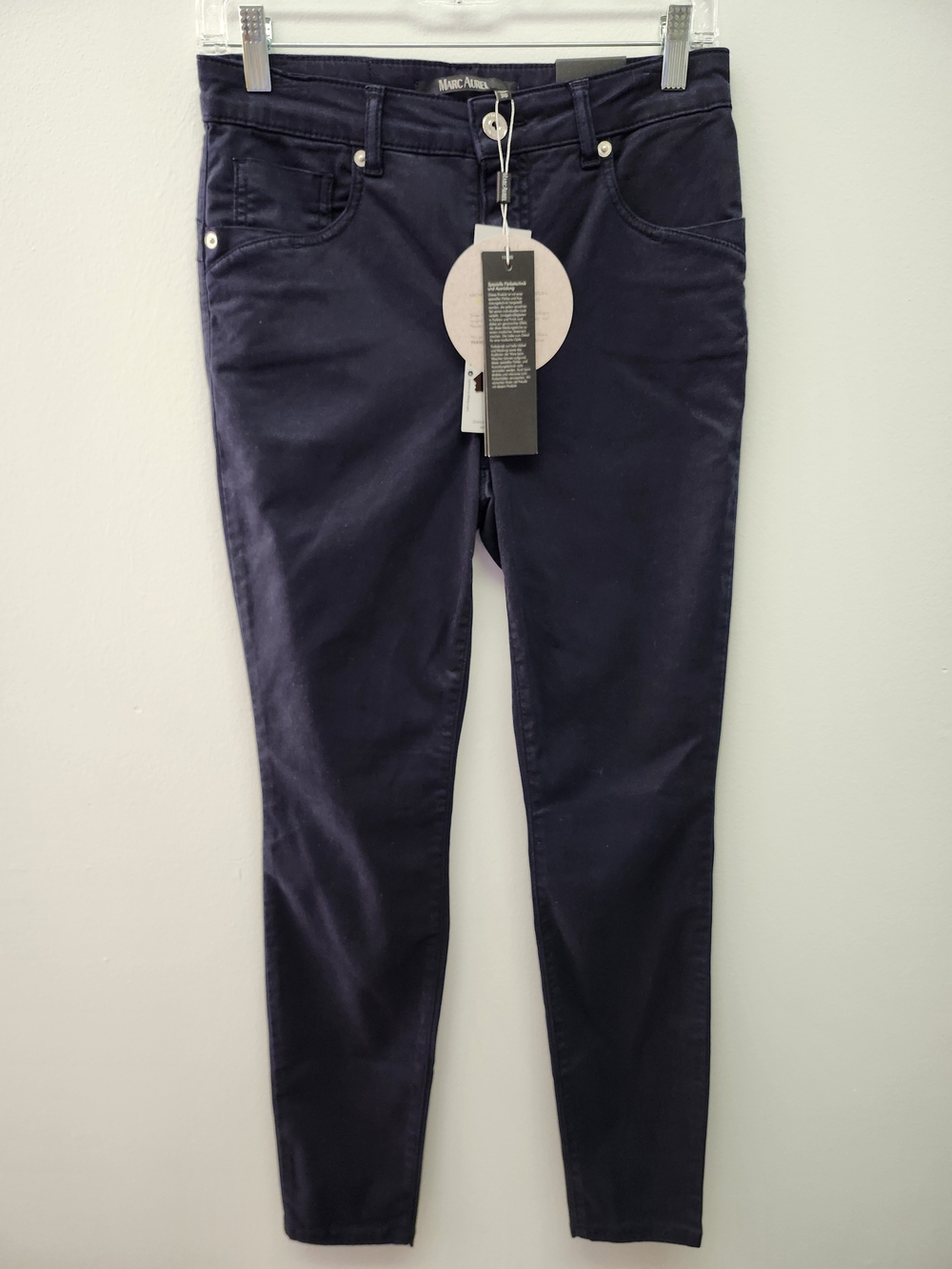 Marc Aurel Dark Navy Slim Stretch Pants